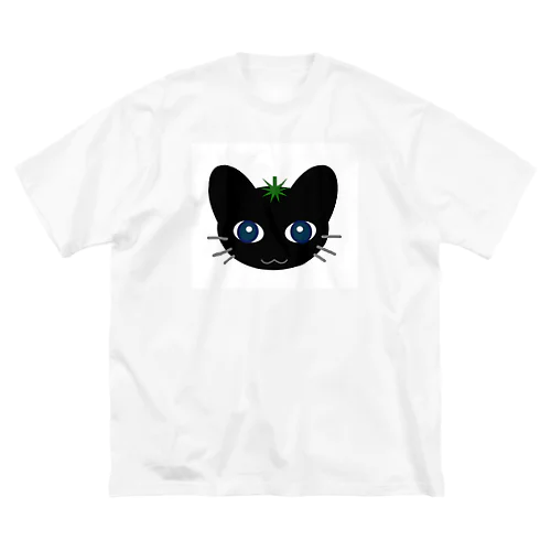 こんにちはにゃん ビッグシルエットTシャツ