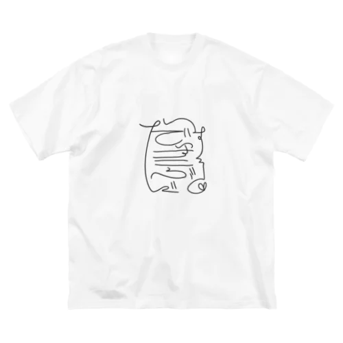 でぃすこぶだいすき ビッグシルエットTシャツ