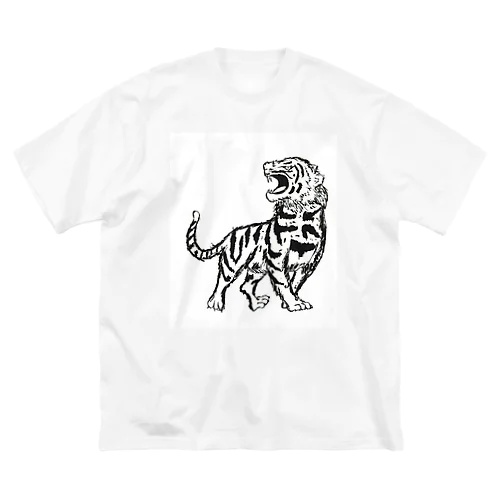 白虎 ビッグシルエットTシャツ