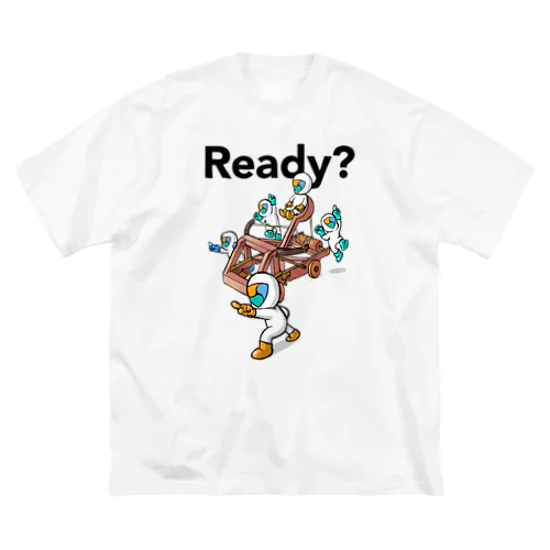 【NEM】 Ready? ビッグシルエットTシャツ