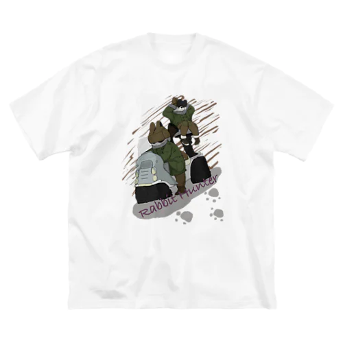 Rabbit Hunter ビッグシルエットTシャツ