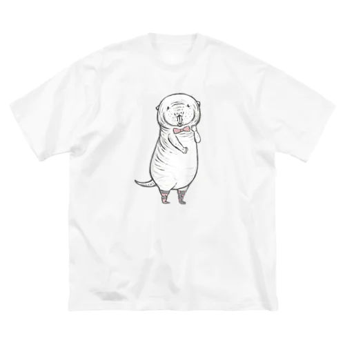 ハダカデバネズミさん ビッグシルエットTシャツ