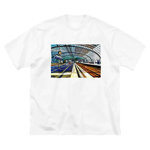 ドイツ ベルリン中央駅のホーム Big T-Shirt