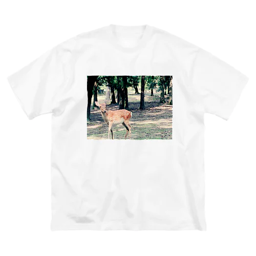 奈良の鹿ちゃん🦌 ビッグシルエットTシャツ