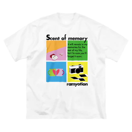 Scent of memory ビッグシルエットTシャツ