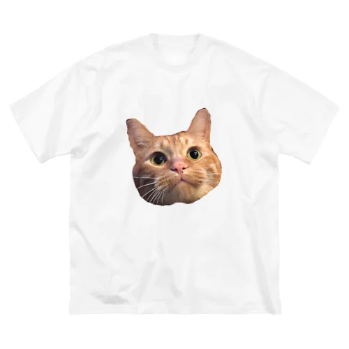 ビビり猫キンちゃん ビッグシルエットTシャツ
