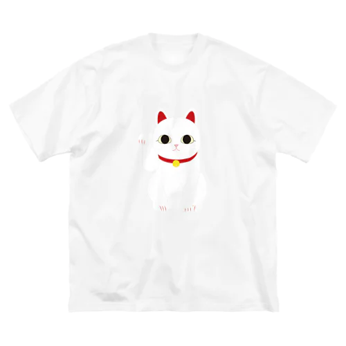 ねんねこまねき ビッグシルエットTシャツ