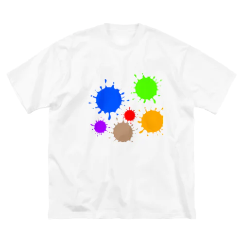 Drop colors  ビッグシルエットTシャツ