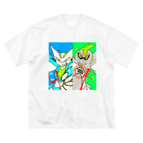 ひびき&ふわりで必殺ルーブ ビッグシルエットTシャツ