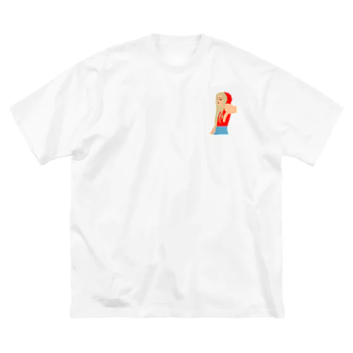 Sashay Away 文字抜き ビッグシルエットTシャツ