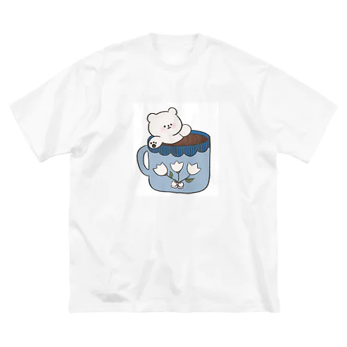 かわいいクマ ビッグシルエットTシャツ