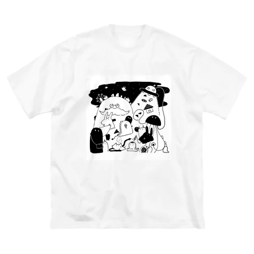 なぞのいきものたち ビッグシルエットTシャツ