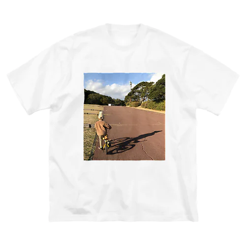 自転車修行 ビッグシルエットTシャツ