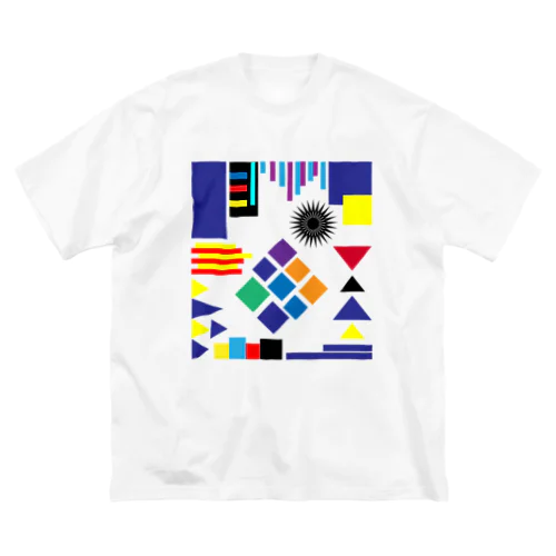 マルサンカクシカク Big T-Shirt