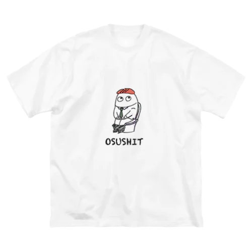 OSUSHIT ビッグシルエットTシャツ