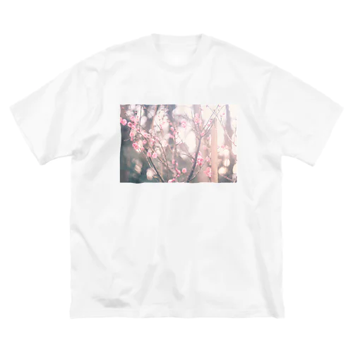 小さな花 ビッグシルエットTシャツ