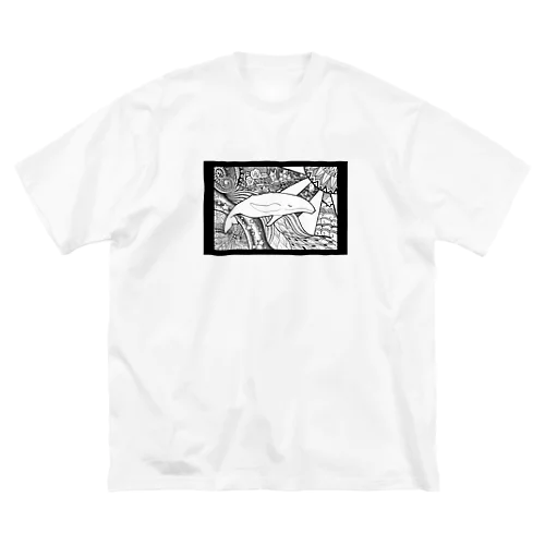 夢見るくじら ビッグシルエットTシャツ