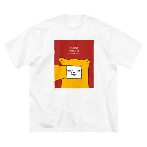 トゥーフェイス ビッグシルエットTシャツ