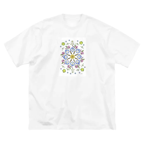 Springflower ビッグシルエットTシャツ