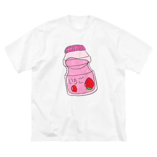 いちご ビッグシルエットTシャツ