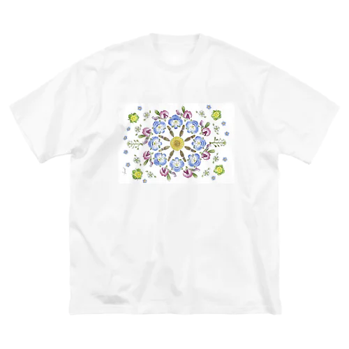 Springflower 2 ビッグシルエットTシャツ