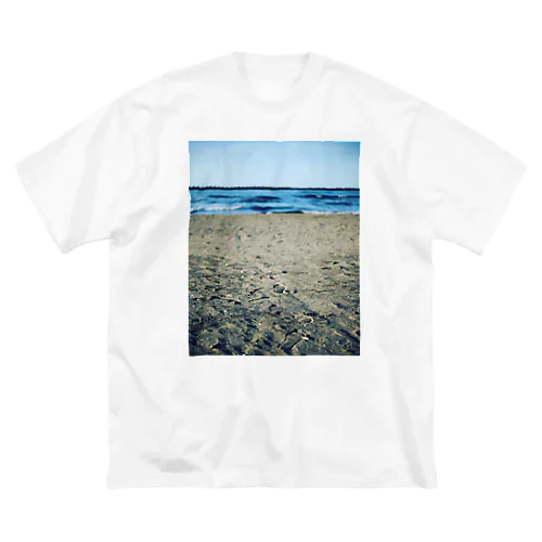 海辺 ビッグシルエットTシャツ