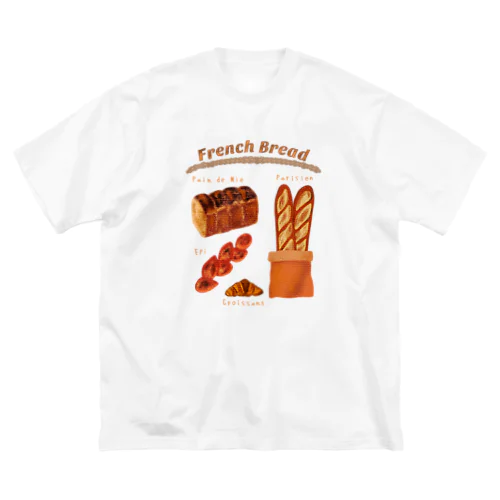 French Bread ビッグシルエットTシャツ