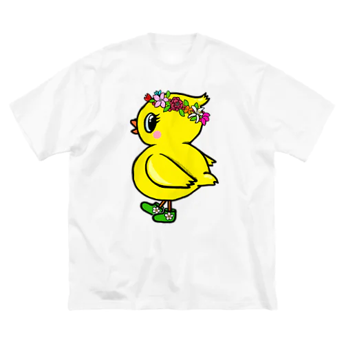 花冠ひよ子 ビッグシルエットTシャツ