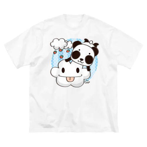 ズレちゃんとくもちゃん Big T-Shirt