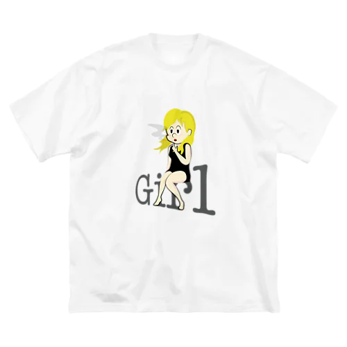 mini-Girl ビッグシルエットTシャツ