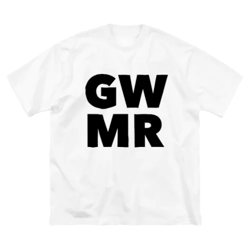 GWMR フロントビッグロゴ ビッグシルエットTシャツ ビッグシルエットTシャツ