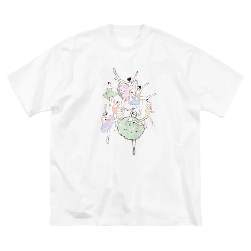 バレリーナたち　2 ビッグシルエットTシャツ