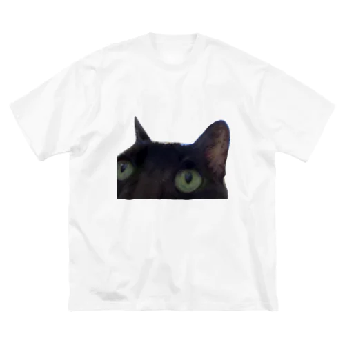 ドアップねこ Big T-Shirt