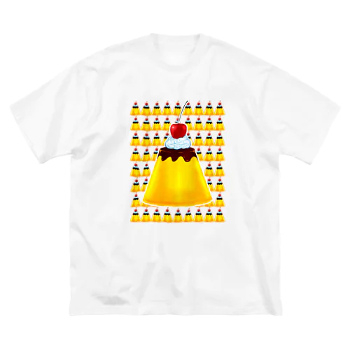 🌟🍮🌟ハッピープリンワールド🌟🍮🌟 ビッグシルエットTシャツ