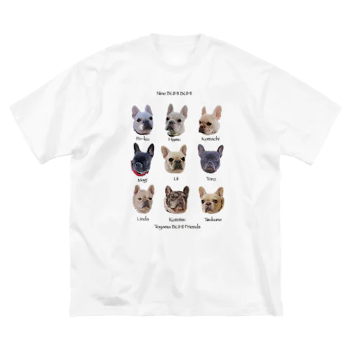 Nine BUHI ビッグシルエットTシャツ