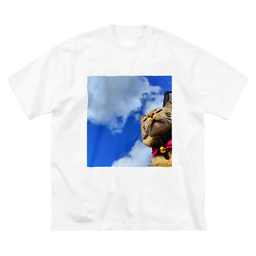 たぬ空 루즈핏 티셔츠