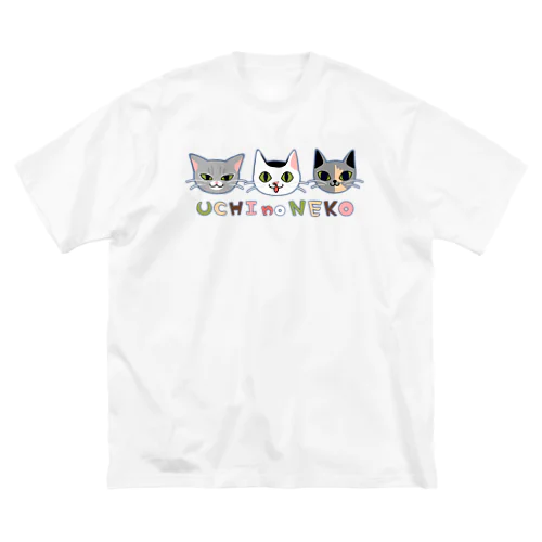 UCHInoNEKO ビッグシルエットTシャツ