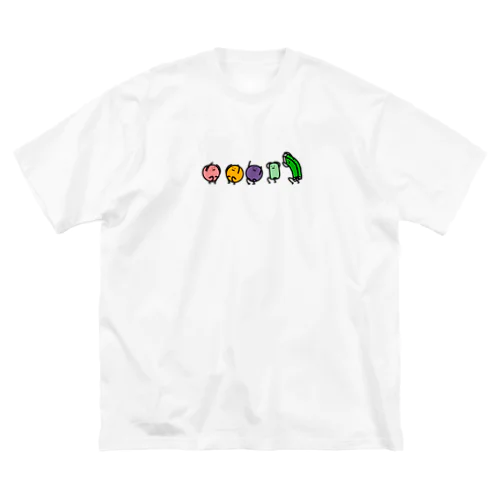 しゃがむガム ビッグシルエットTシャツ