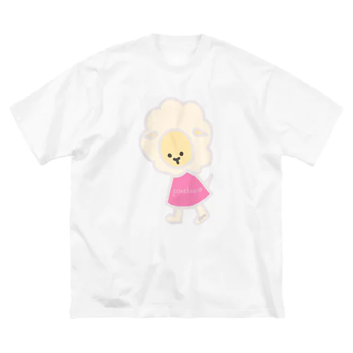 ヒツジサン(ponchozoo) ビッグシルエットTシャツ