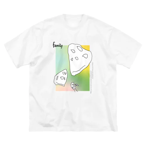 family ビッグシルエットTシャツ