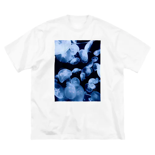 クラゲ 루즈핏 티셔츠