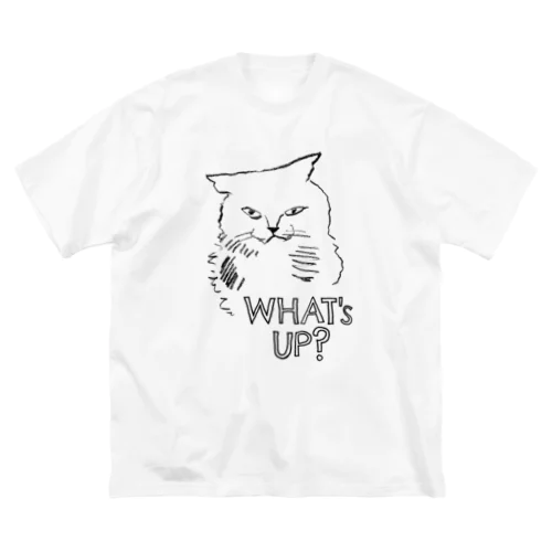 What's up? 猫くん Big T-Shirt