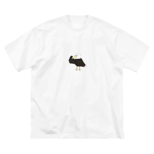 ムキムキハクトウワシ ビッグシルエットTシャツ