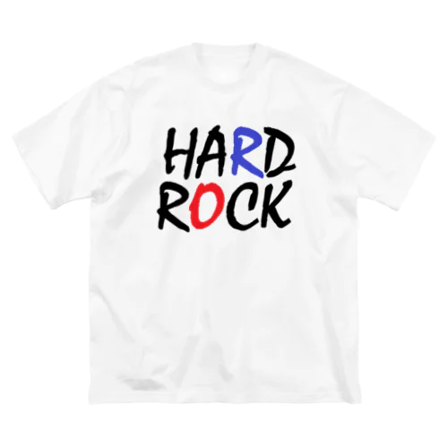 ハードロック　HARDROCK　音楽　バンド　ミュージシャン ビッグシルエットTシャツ