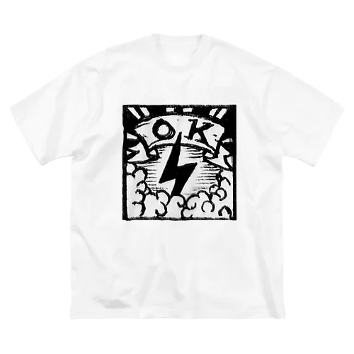 OK shock ビッグシルエットTシャツ