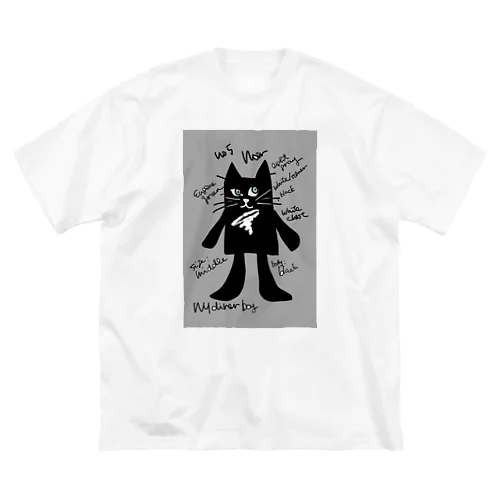 No.5 Noir ビッグシルエットTシャツ