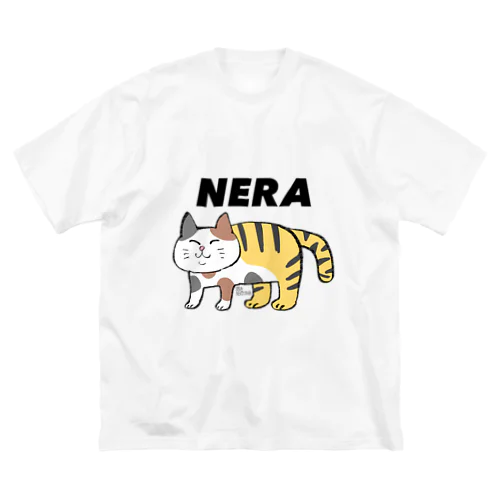 あべこべアニマル【NERA（ねら）】 Big T-Shirt