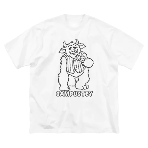 CAMPUSTOY MONSTER black ビッグシルエットTシャツ