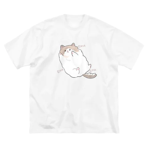 EMA EMA ビッグシルエットTシャツ