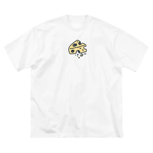 ワンポイント ねことネズミと例のチーズの例のチーズ Big T-Shirt